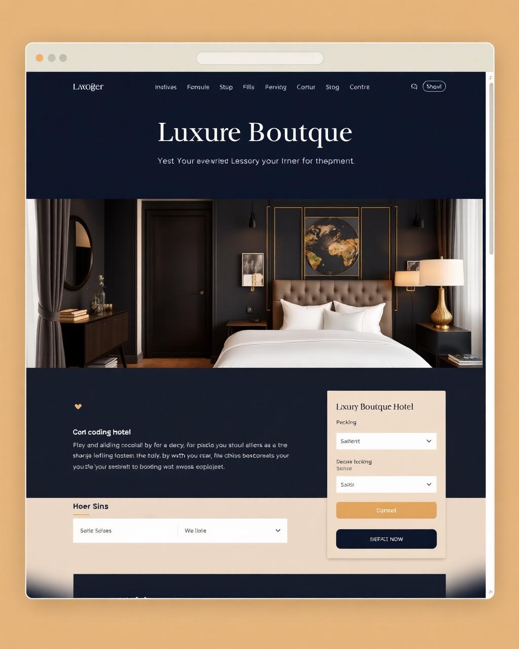 Rooftop Restaurant — Restaurant website concept by Timur